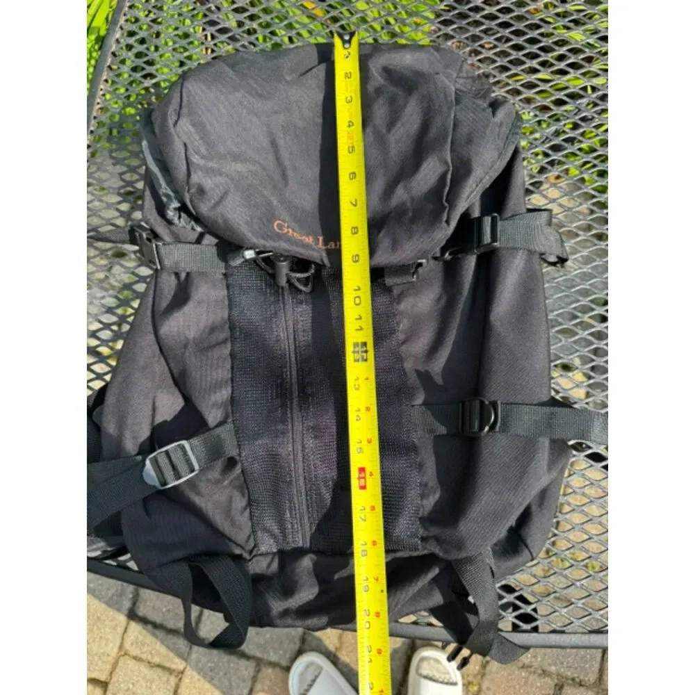 Great Land Hiking Camping Backpack Waist Strap Black